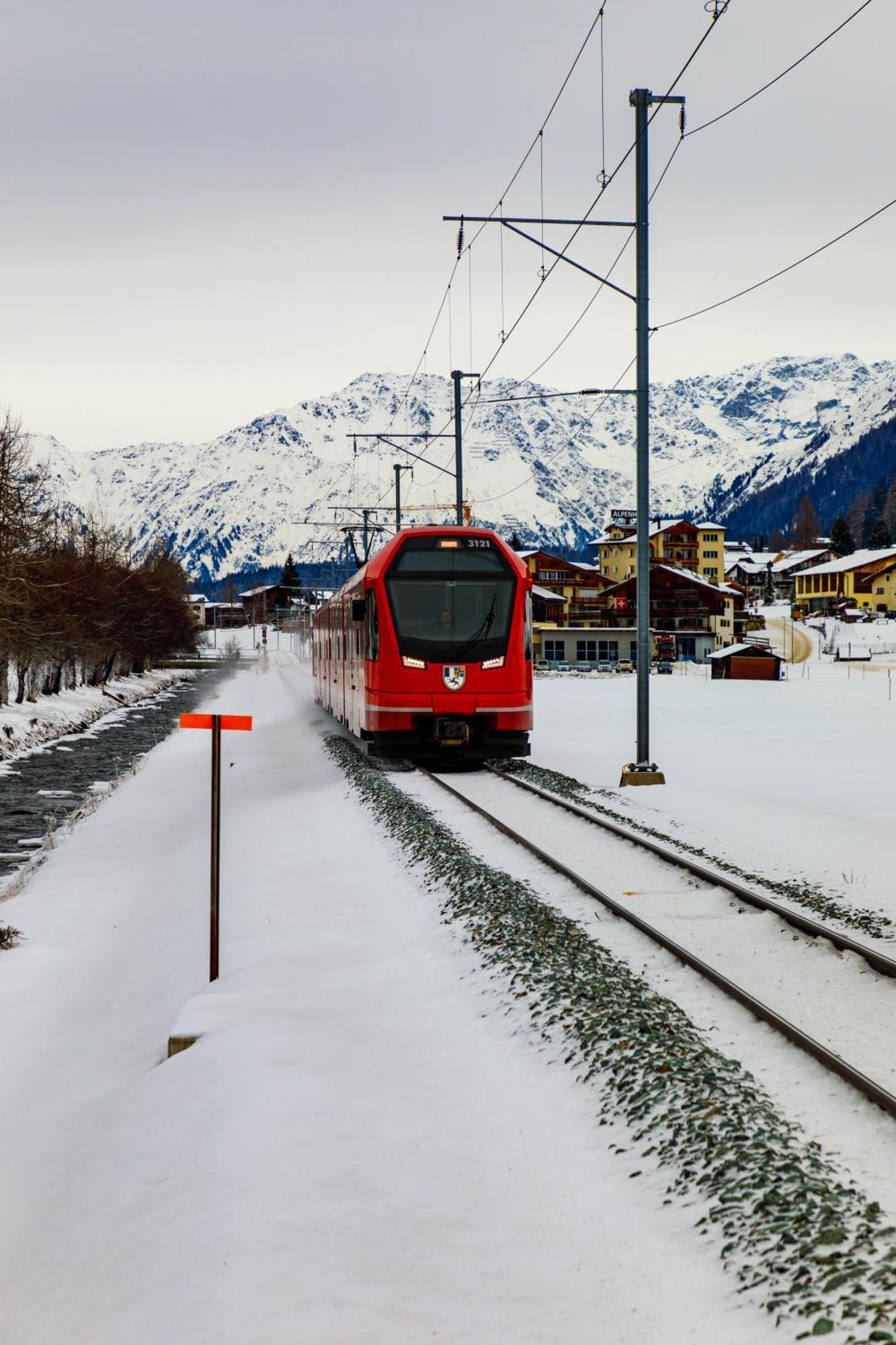 Villa Zentrum Haus Davos Kültér fotó